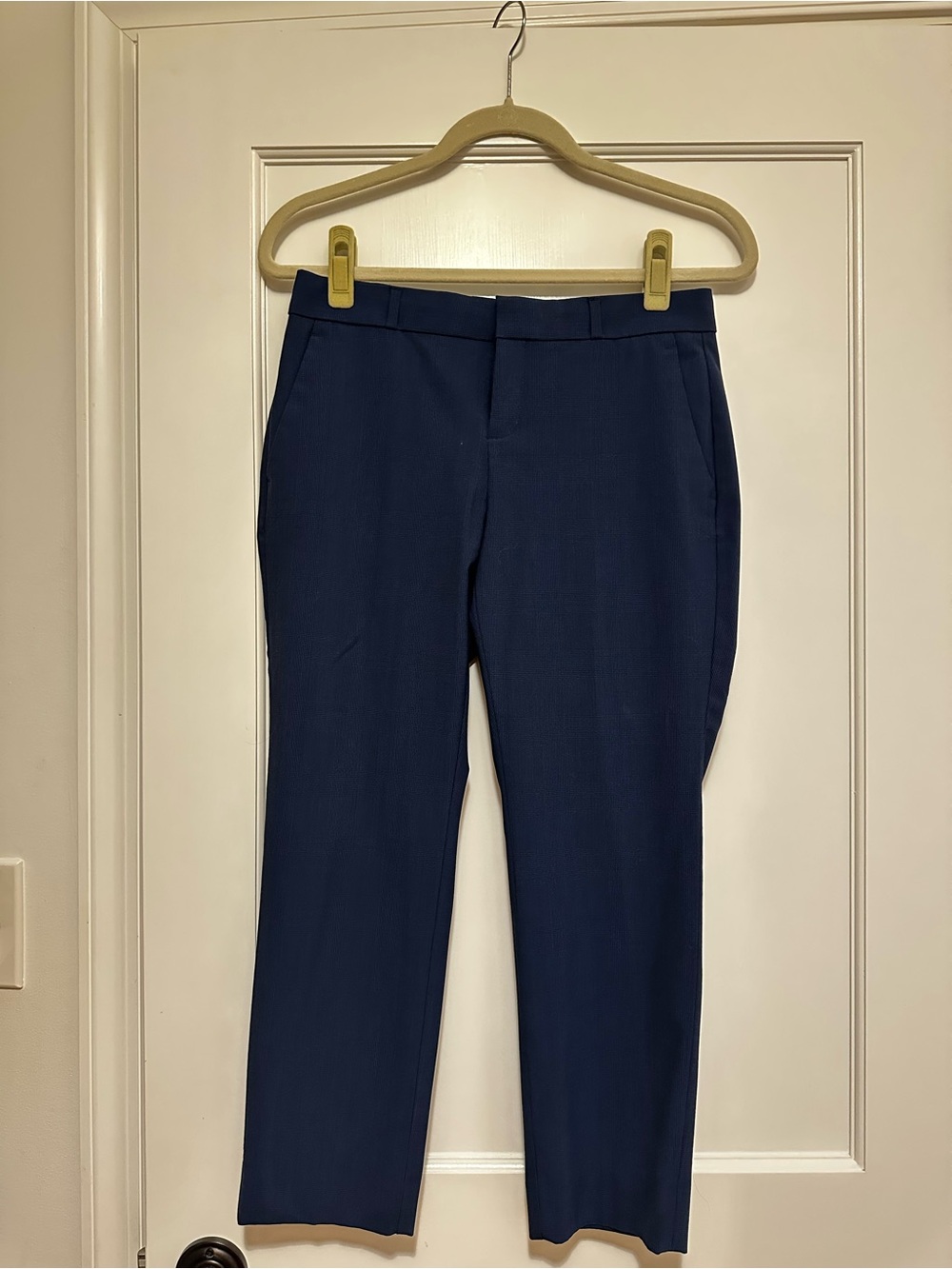 Banana Republic Navy Cropped Avery Dress Pants